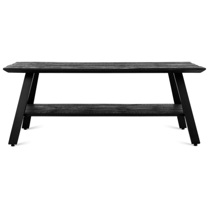 Couchtisch Berlin Black mit Fach