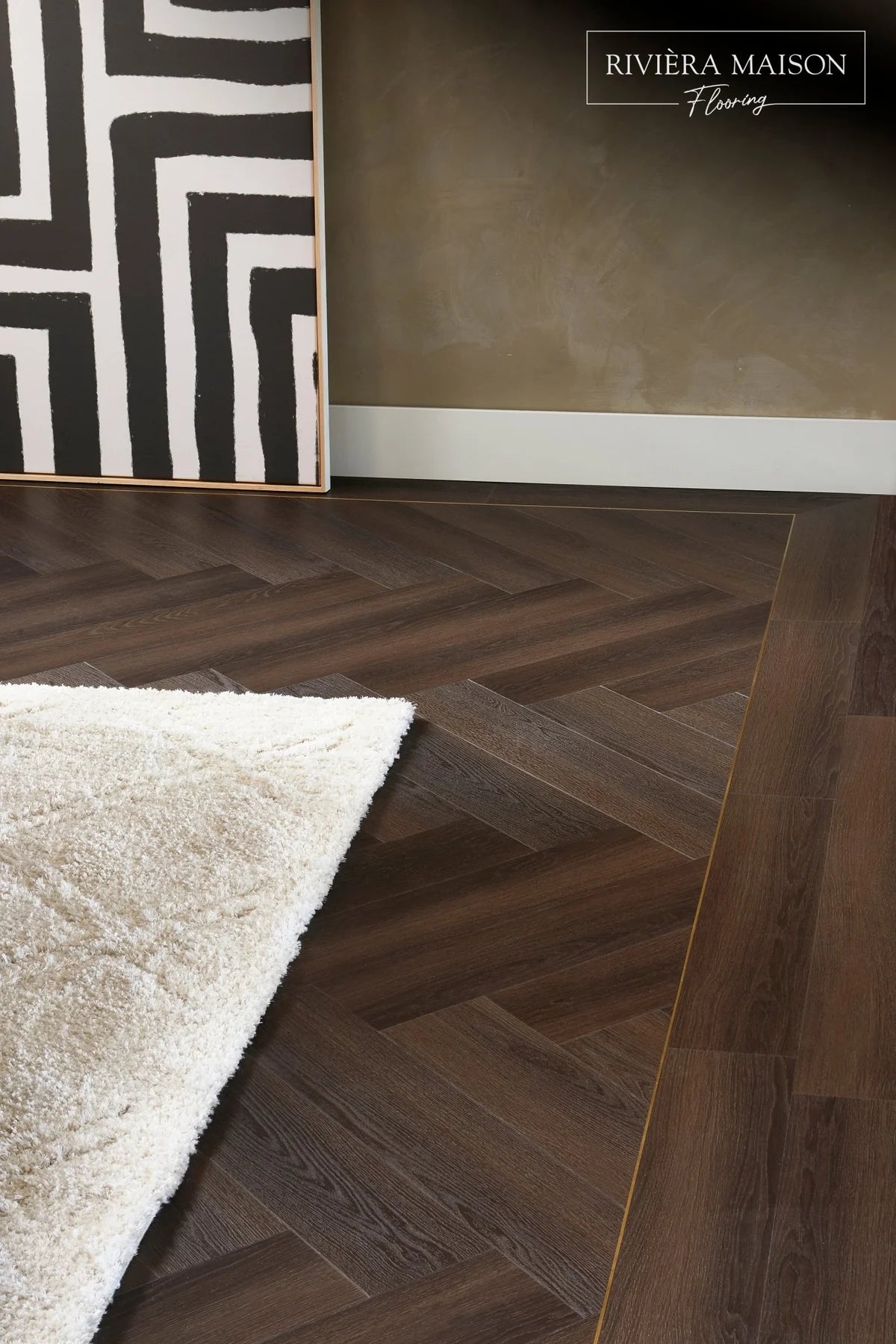 Rivièra Maison The Long Island Collection Montauk Dark Visgraat/Herringbone 345-255833