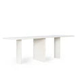 Dining table Jade Straight white