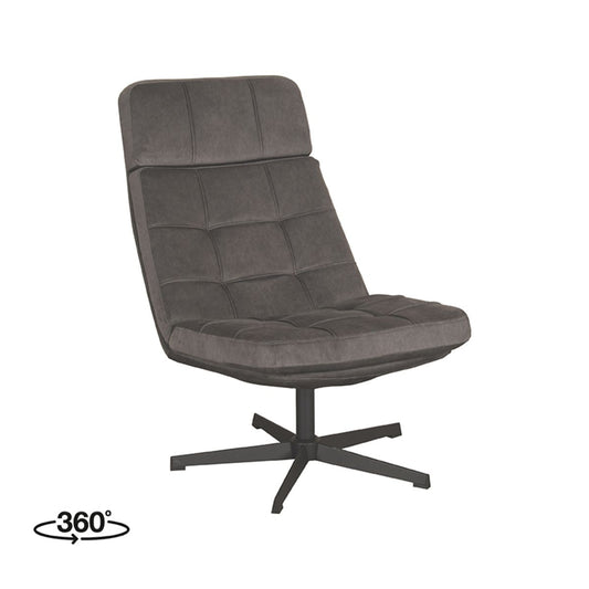 Draaifauteuil Alvar Antraciet