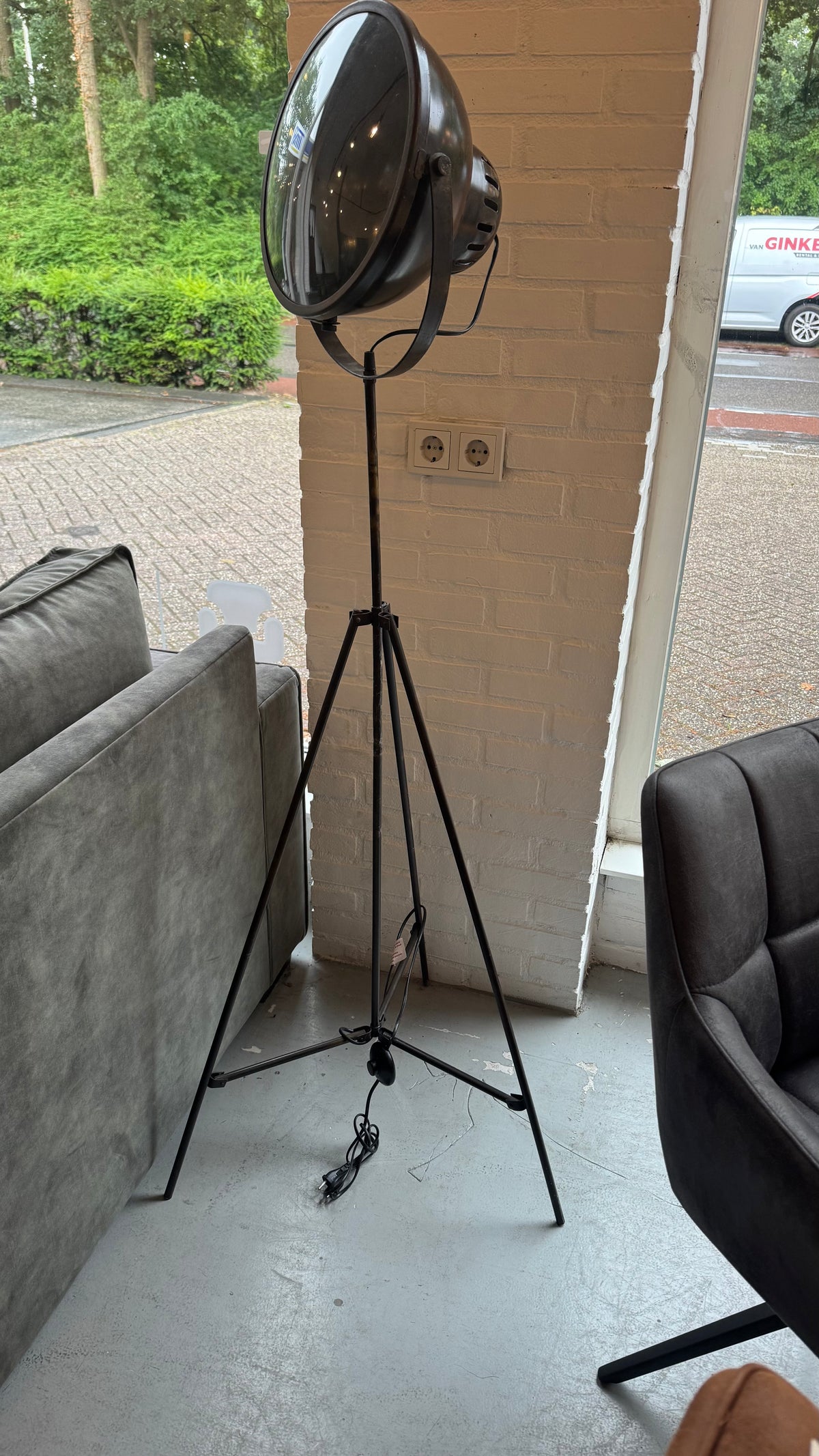 Industrielle Stahllampe 160 cm