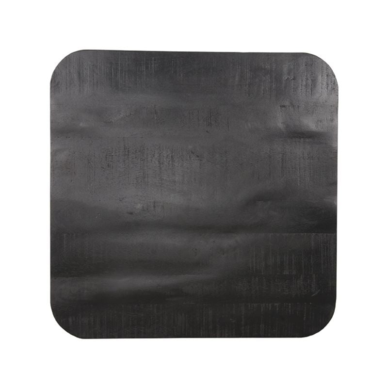 Restaurant-/Bartafelblad Vierkant Sloppy Edge 70x70 cm
Zwart Mangohout