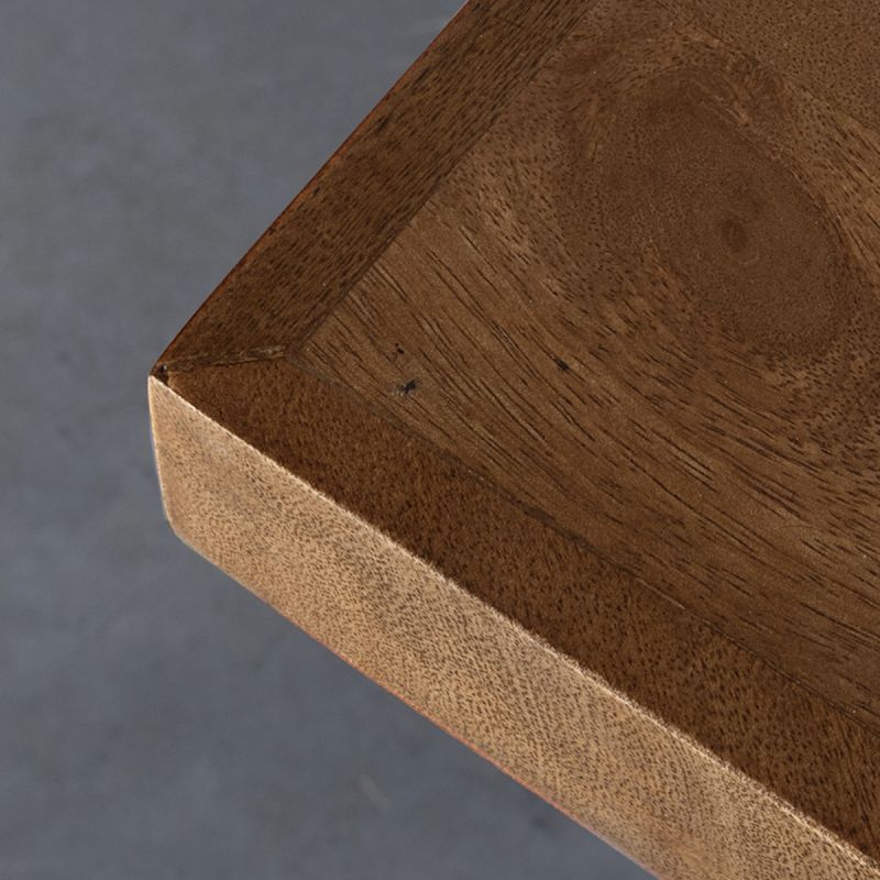 Restaurant-/Bartafelblad Vierkant 70x70x5 cm
Nature Smooth Mangohout