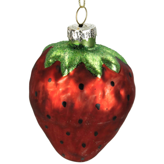 Ornament Aardbei Rood