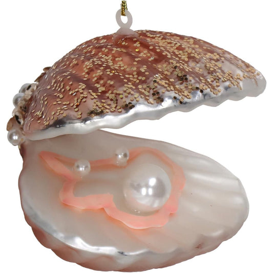 Kerstbal ornament schelp