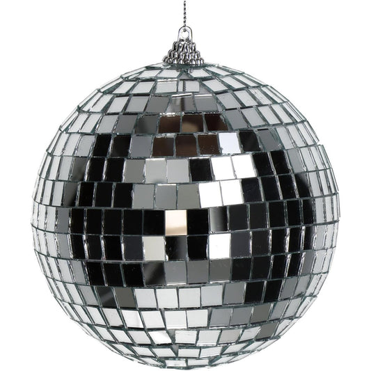 Ornament discobal zilver