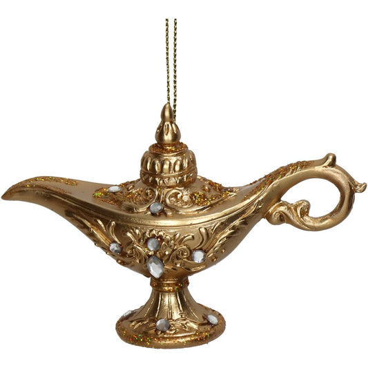 Kerstbal ornament Olielamp
