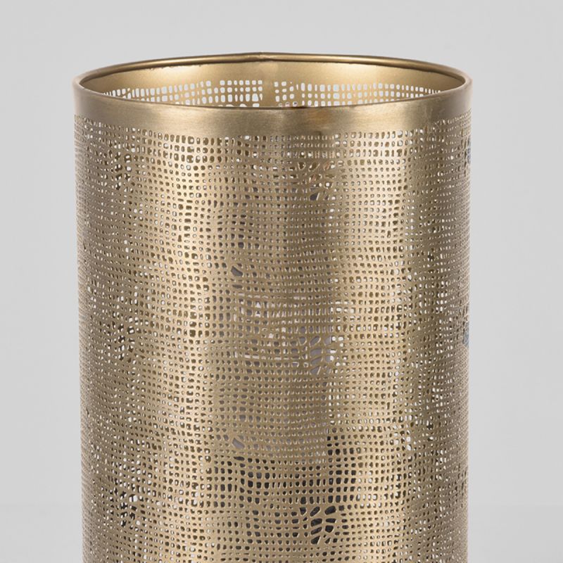 Set goldener Kerzenhalter