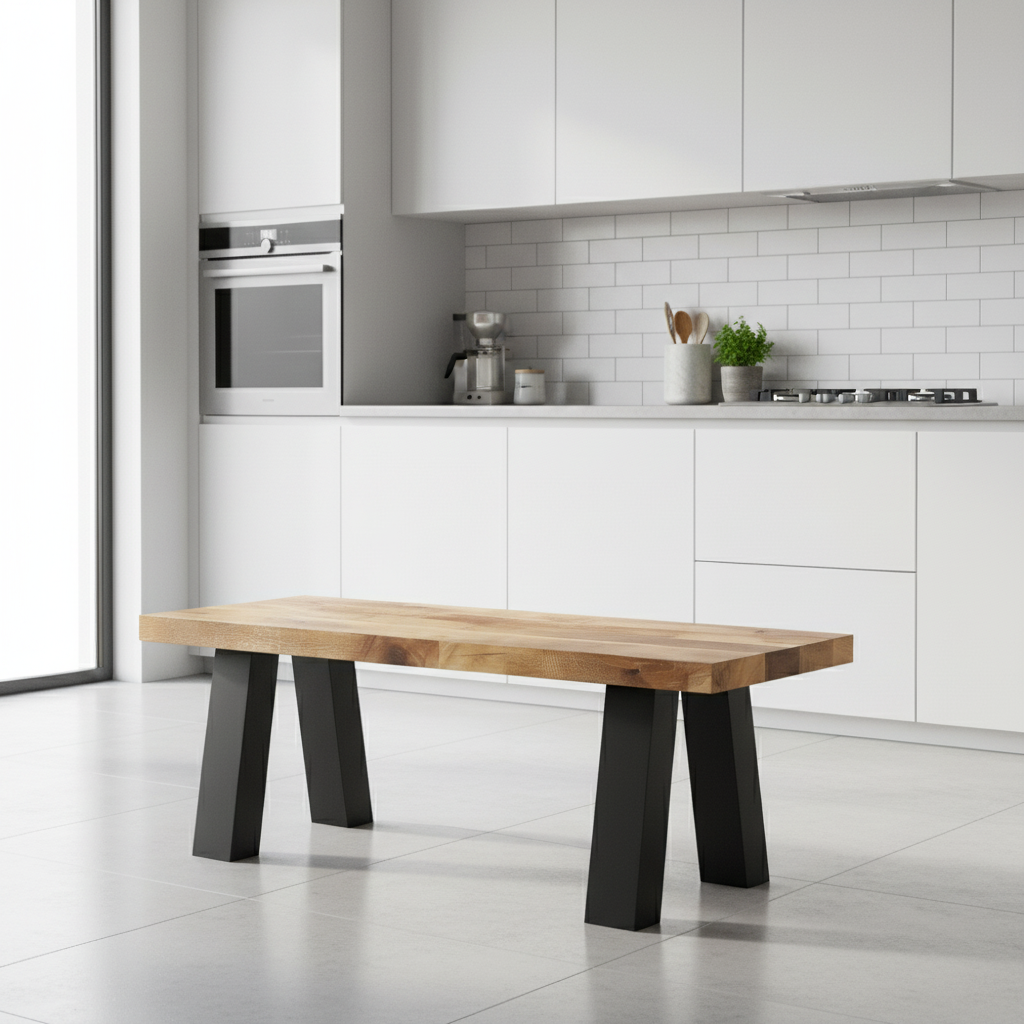 Mango-Bank mit V-förmigen Beinen