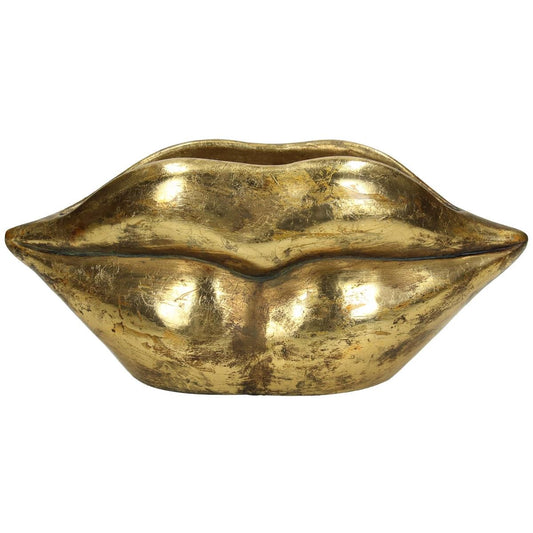 Vaas lippenvorm goud