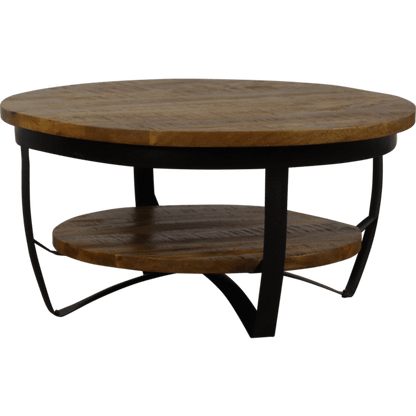 Couchtisch aus Mangoholz, 90 cm