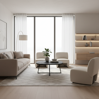 Audri black coffee table