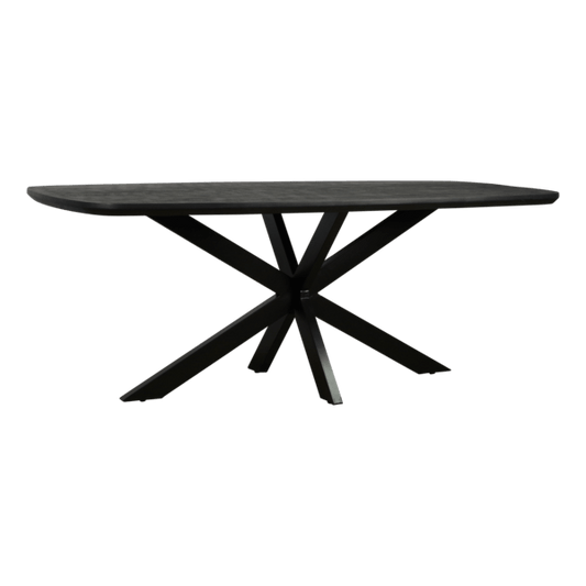 Eettafel Bente Zwart Deens ovaal