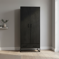 Bob cabinet 90 cm black
