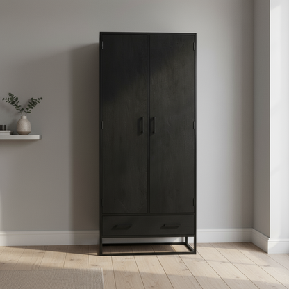 Bob cabinet 90 cm black