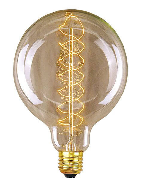 LED Carbon Filament Lamp - Ball Spiral L