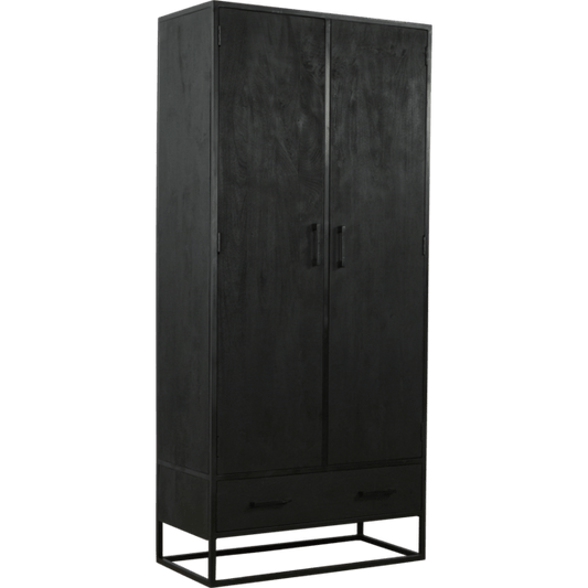 Dex kabinet 90 cm zwart