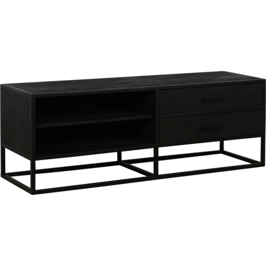 Dex tv meubel 140 cm zwart