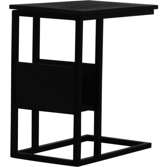 Bijzettafel / laptoptafel Dex zwart