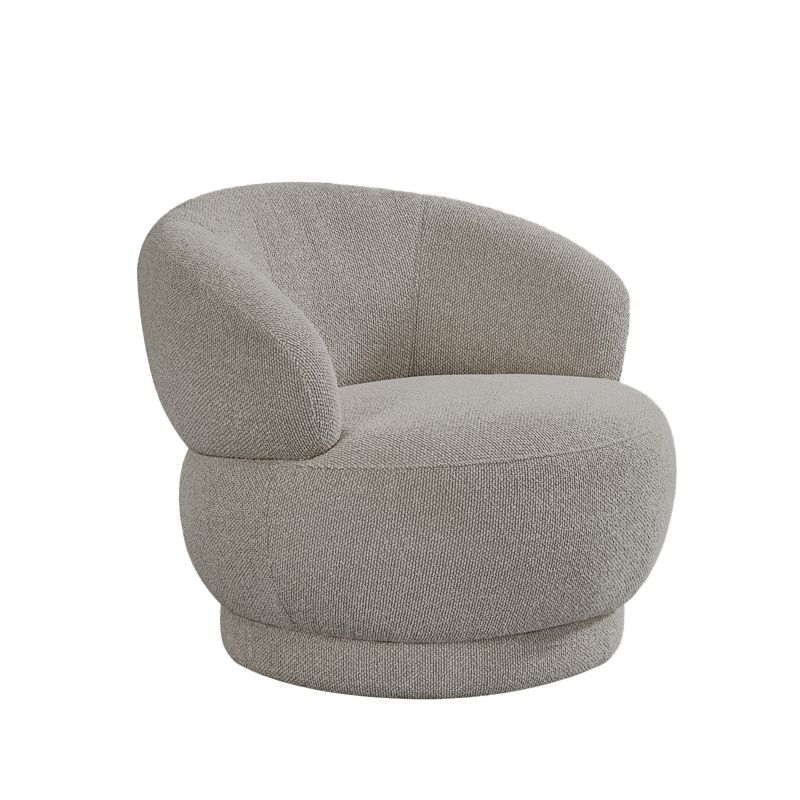 Draaifauteuil Alvito Mushroom