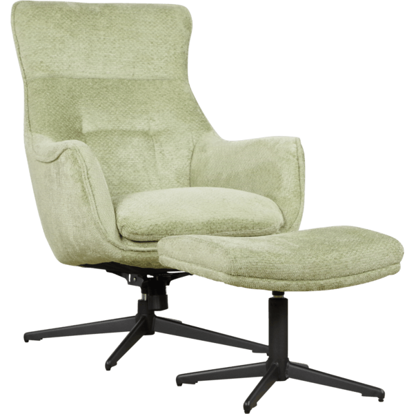Fauteuil Flynn + hocker