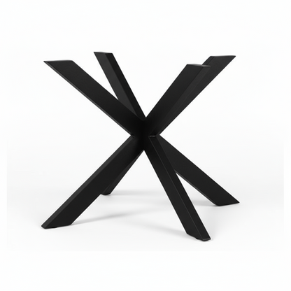 Quadratischer Esstisch schwarz 110x110