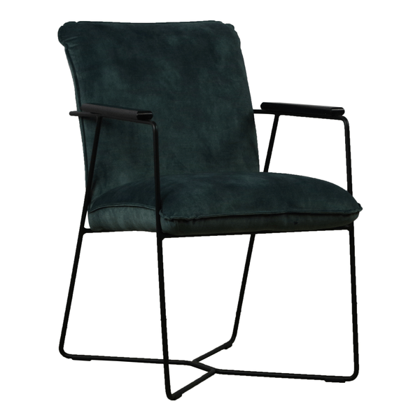 Esszimmerstuhl Jackie blau