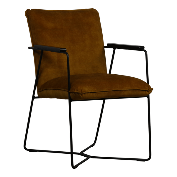 Esszimmerstuhl Jackie Cognac