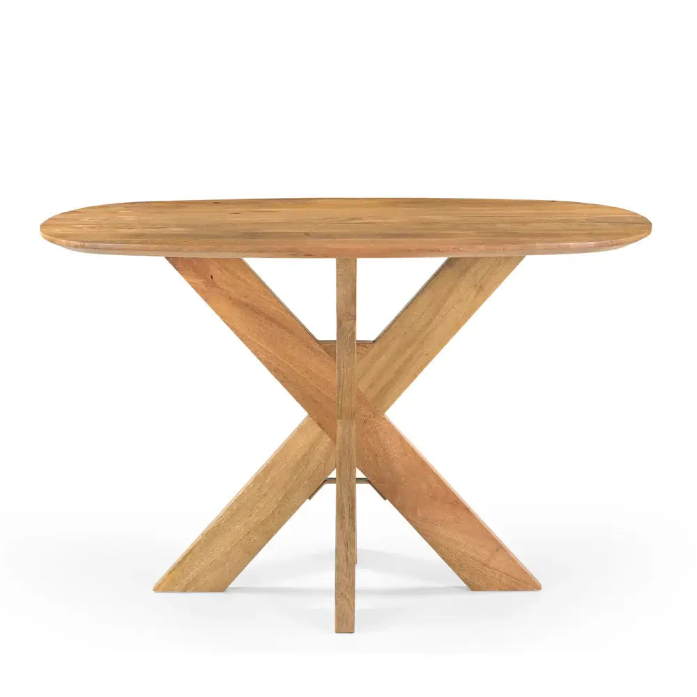 Danish dining table Runa + wooden base