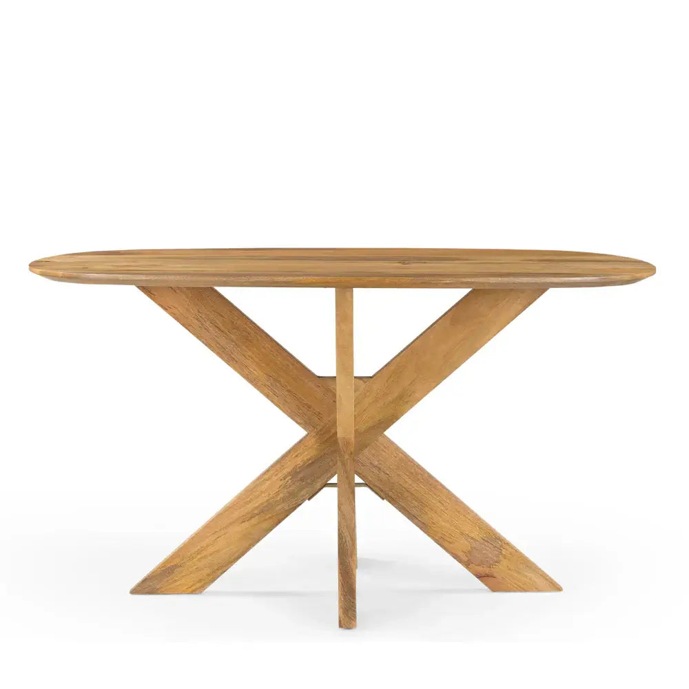 Danish dining table Runa + wooden base
