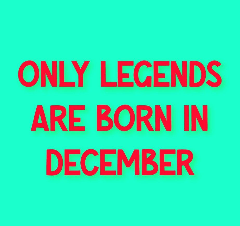 Tegeltje December