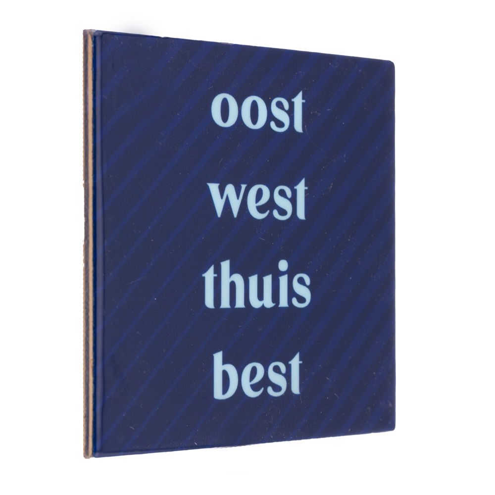 Tegeltje met tekst