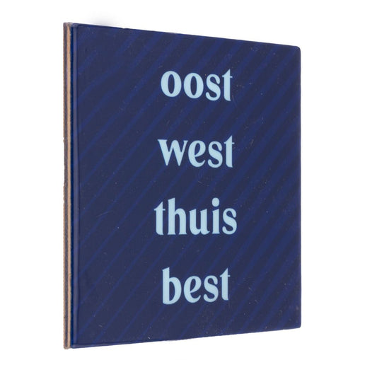 Tegeltje met tekst