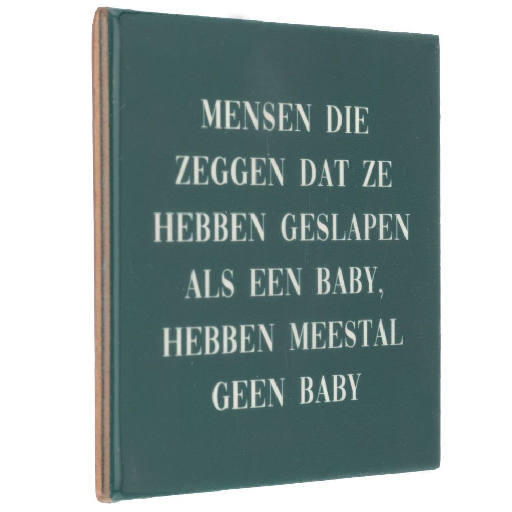 Tegeltje Slapen Baby