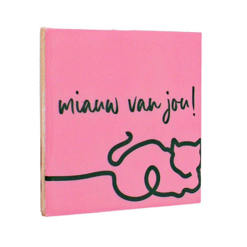 Tegeltje Miauw