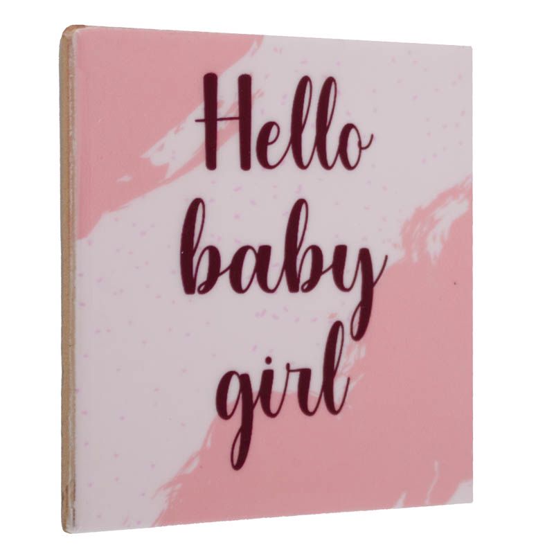 Tegeltje Baby Girl