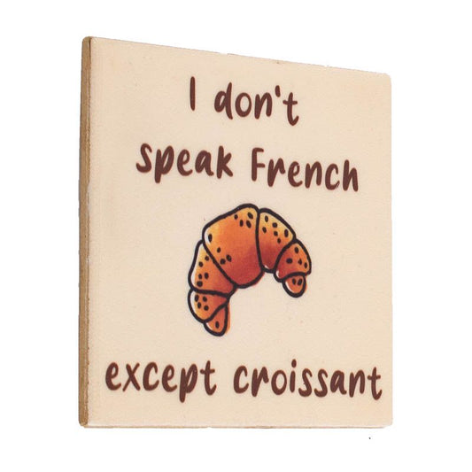 Tegeltje Croissant