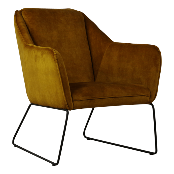 Armchair Lara - Cognac Adore