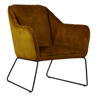 Armchair Lara - Cognac Adore