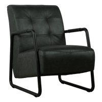 Armchair Mia - Anthracite Bull
